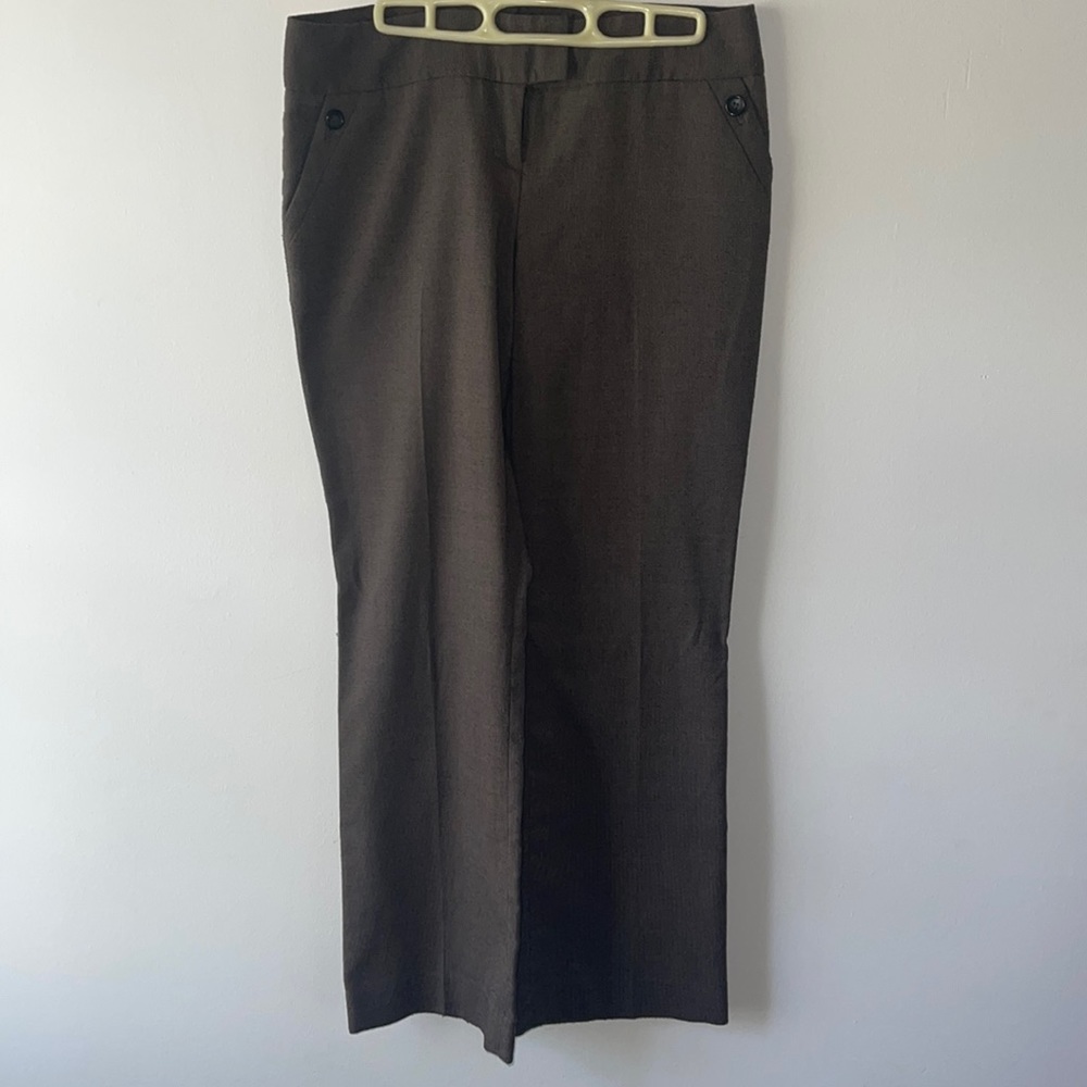 Brown grey slacks